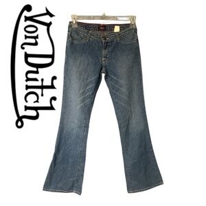 Von Dutch Y2K Low Rise Flare Jeans 27